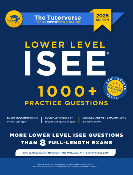 ISEE lower-level practice questions