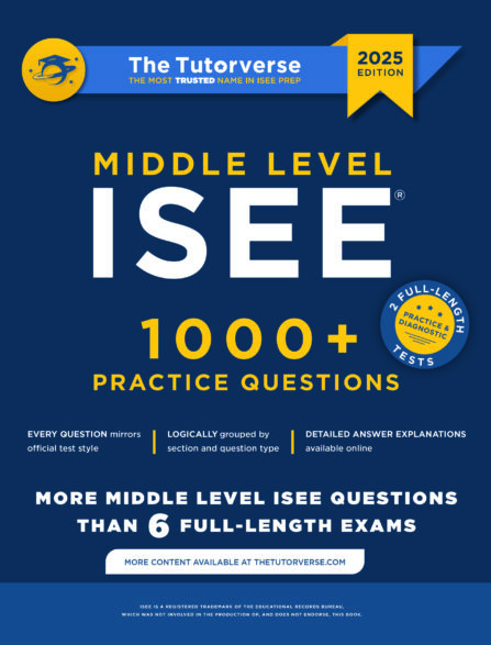 ISEE middle-level practice questions