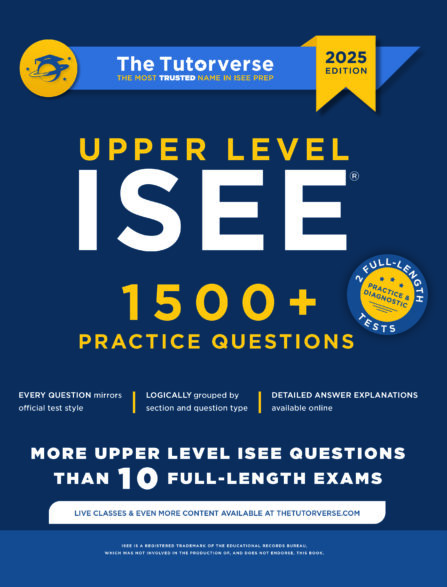 ISEE upper-level practice questions