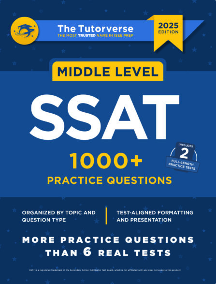 SSAT middle-level practice questions